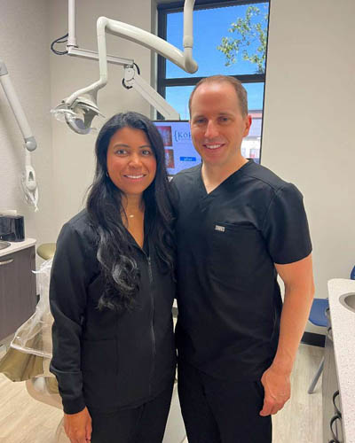 Dr. Rita Patel-Miller and Dr. Paul Miller