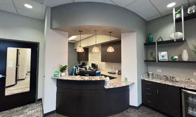 waiting room at Beacon Hill Dental in Crown Point, IN
