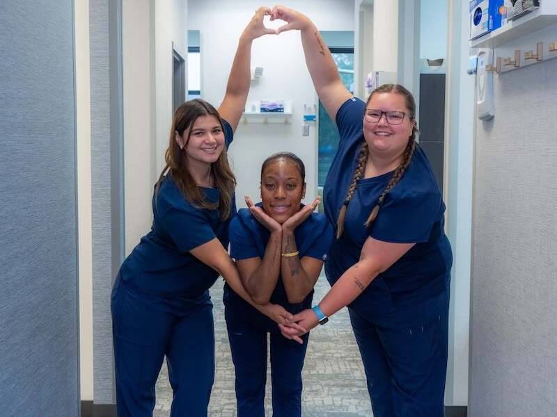 The friendly Dental Staff at Beacon hill Dental.