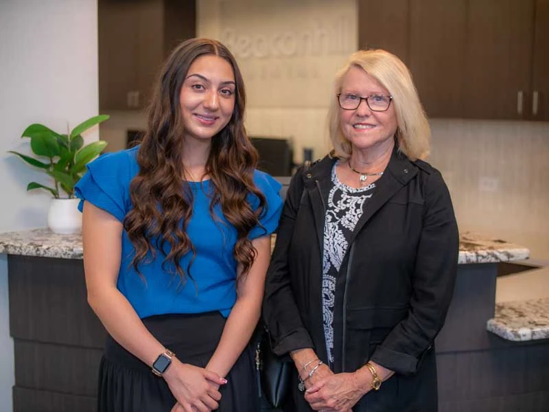 Friendly staff at Beacon Hill Dental in Crown Point, IN